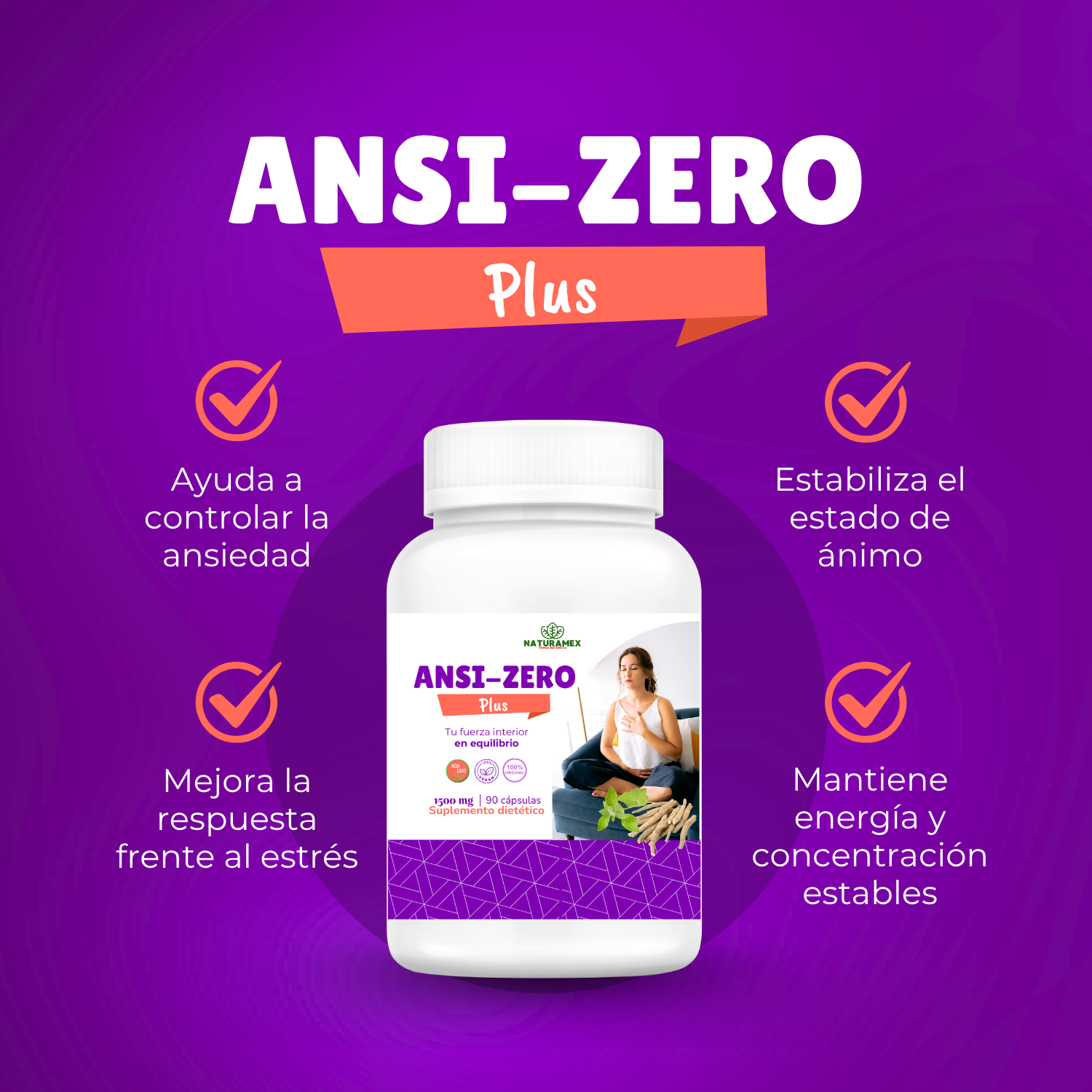AnsiZero - 90 capsulas