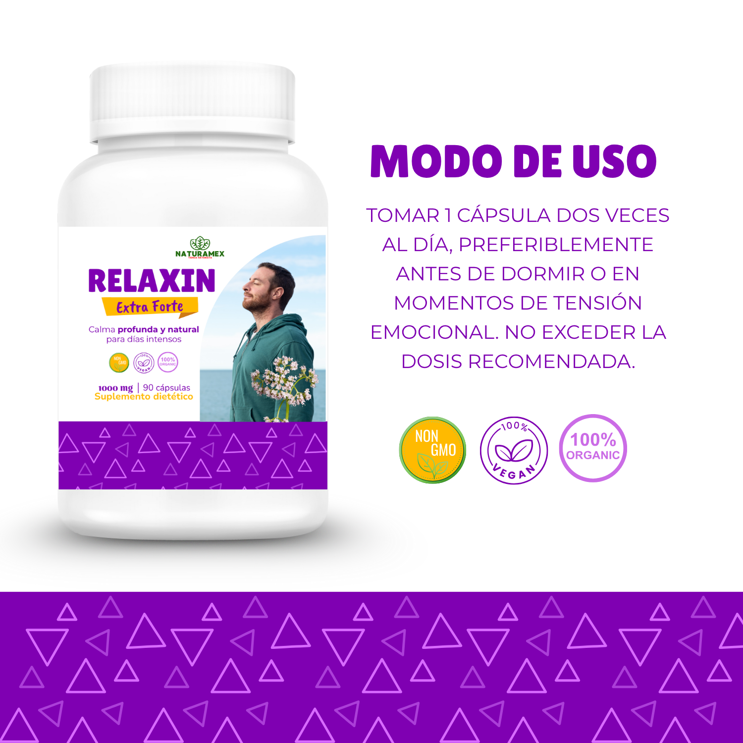 Relaxin extra forte - 90 capsulas