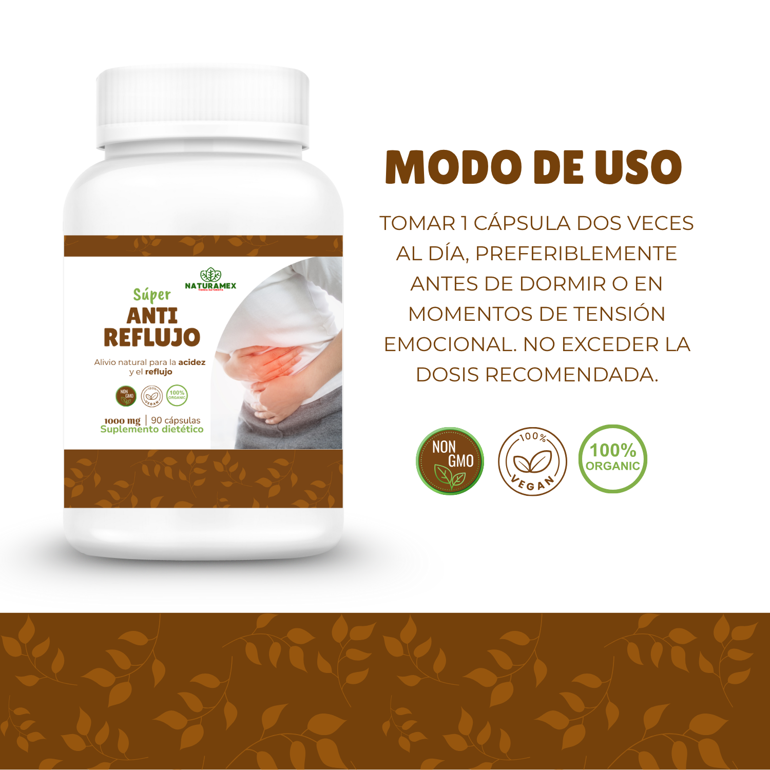 Super Anti Reflujo - 90 capsulas