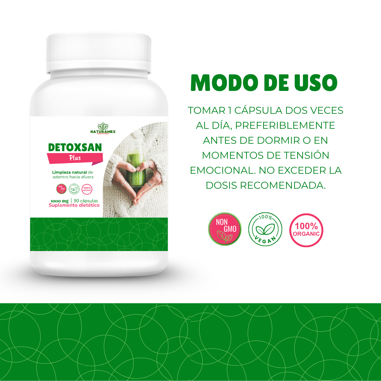 Detoxsan - 90 capsulas