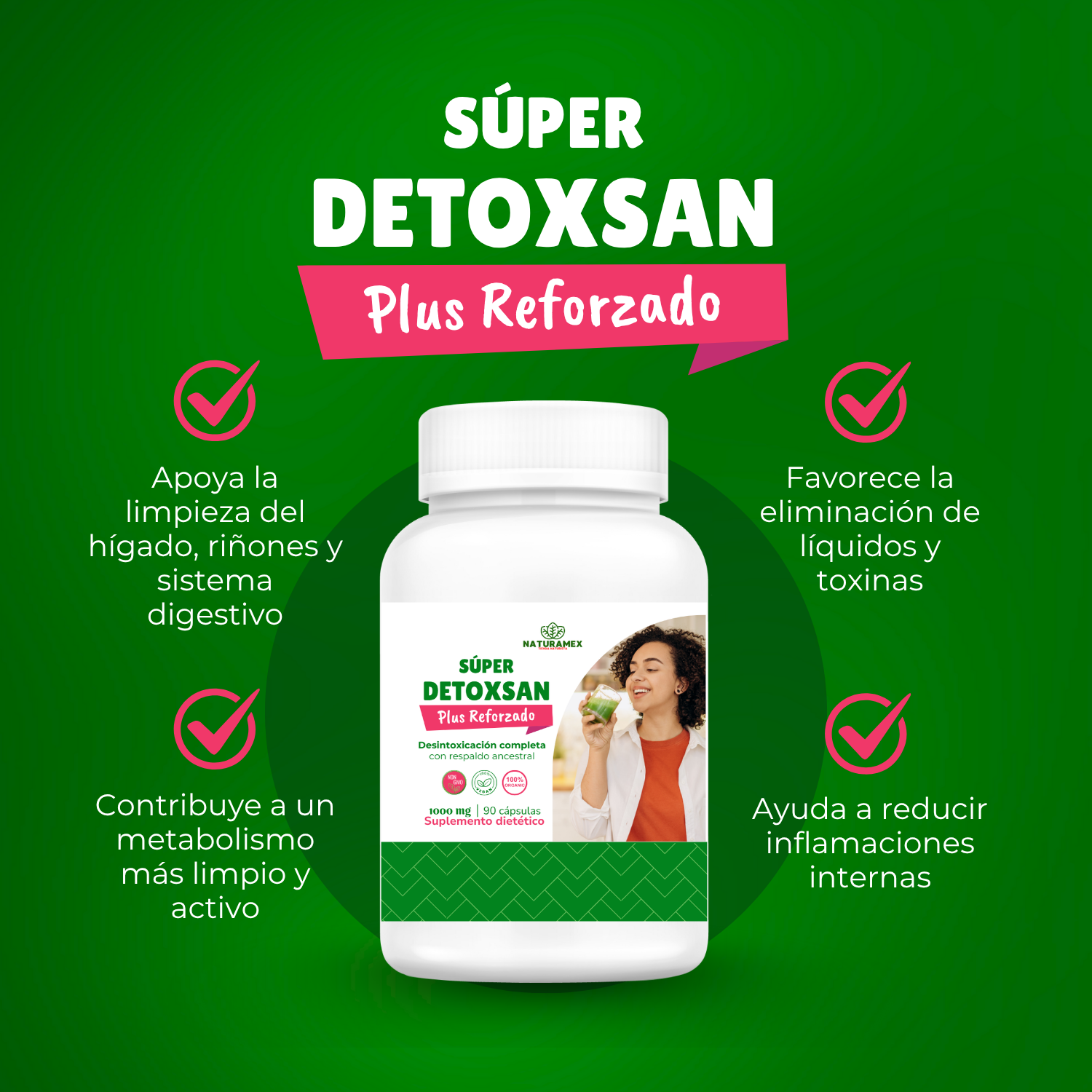 Super Detoxsan - 90 capsulas