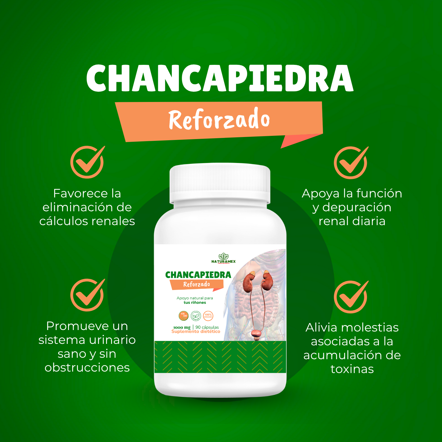 Chancapiedra - 90 capsulas