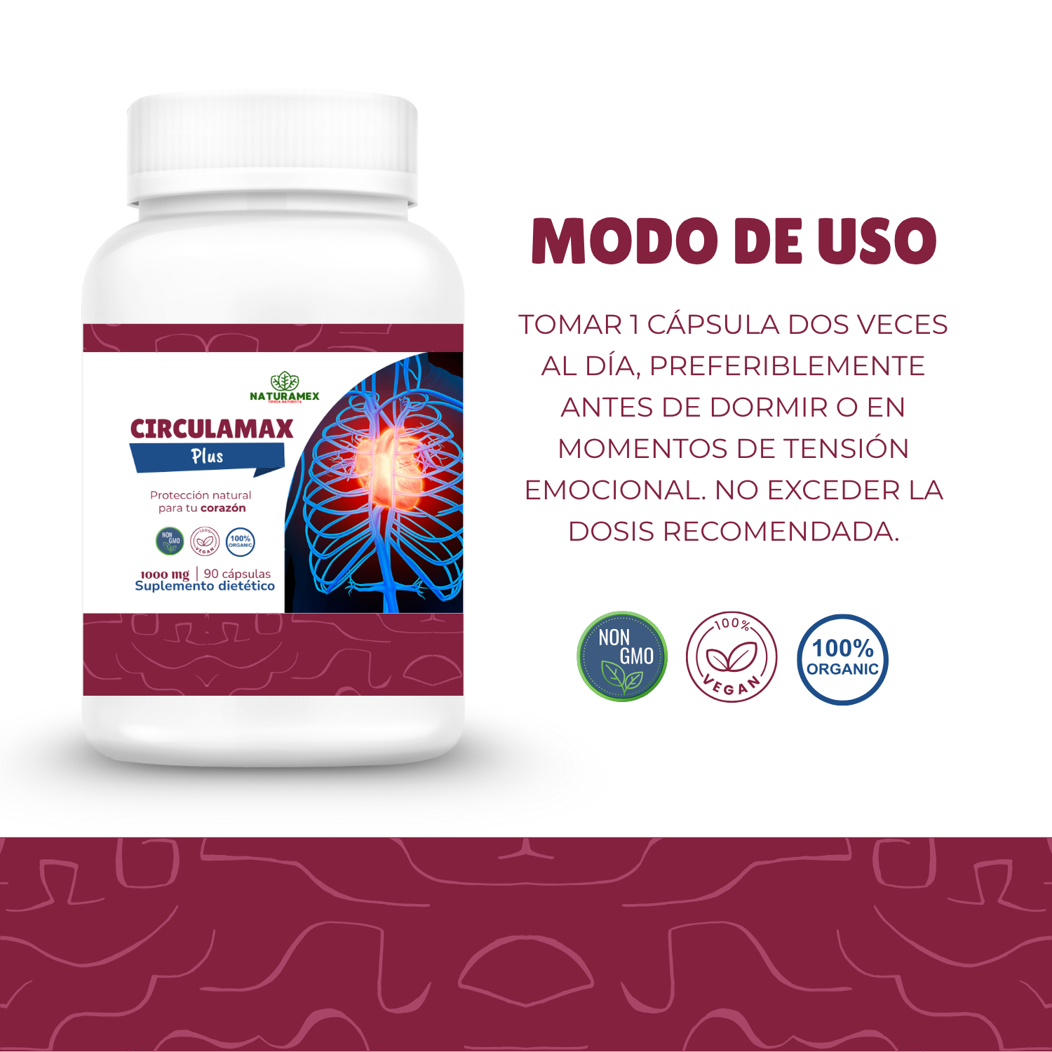 Circulamax - 90 capsulas