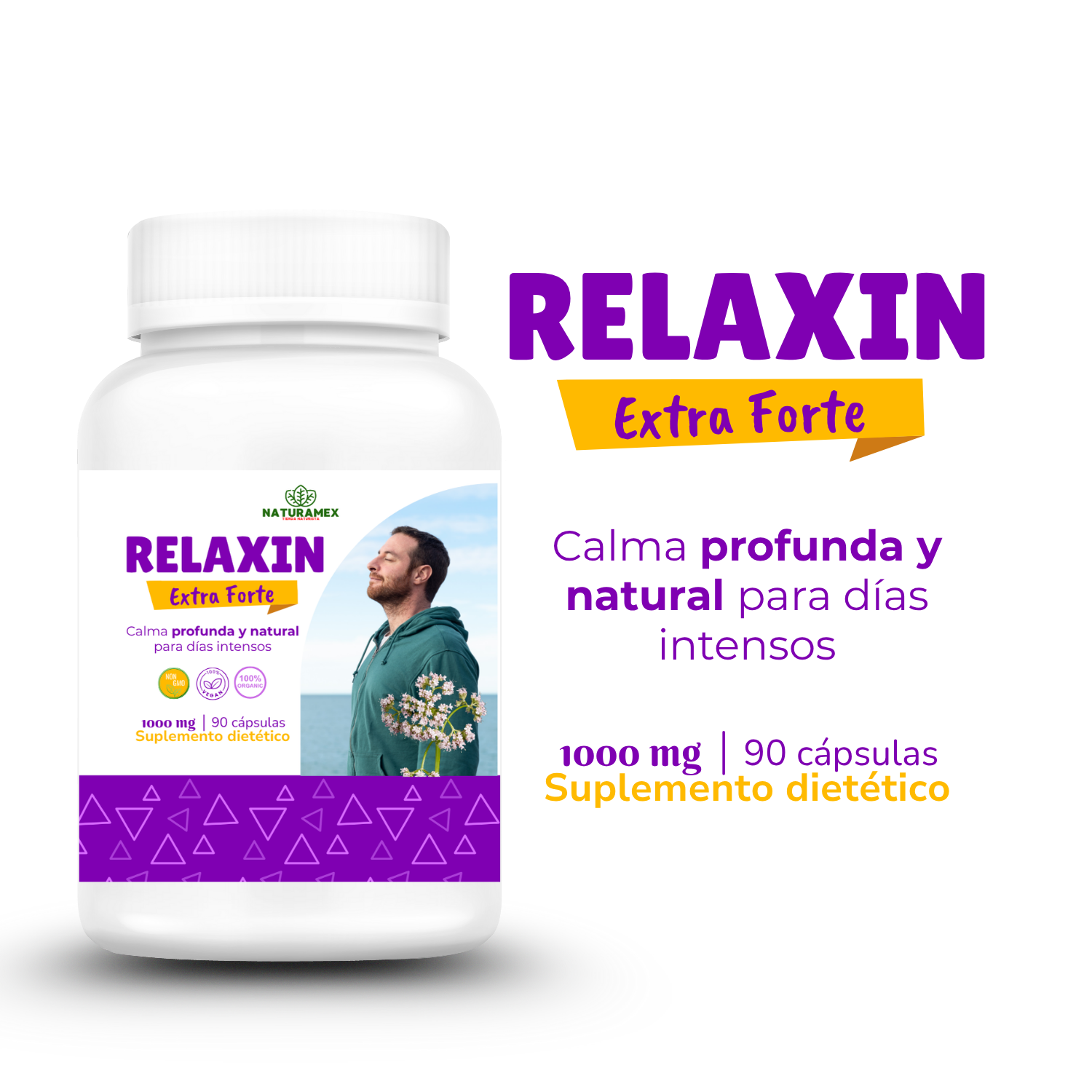 Relaxin extra forte - 90 capsulas