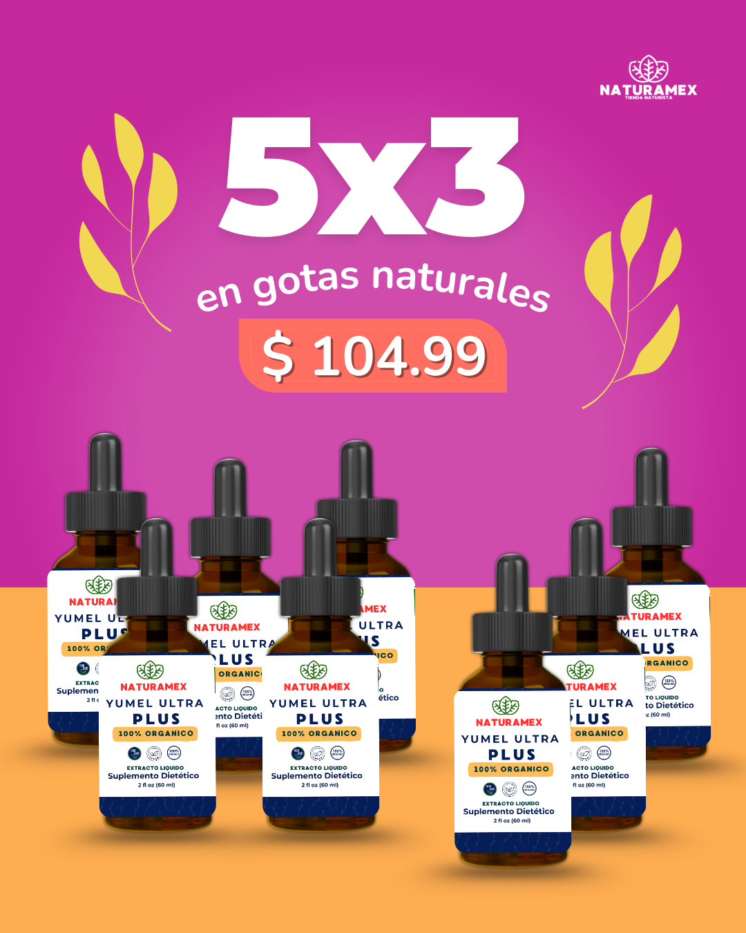 5x3 Yumel Ultra Plus 60 ml - YUMEL