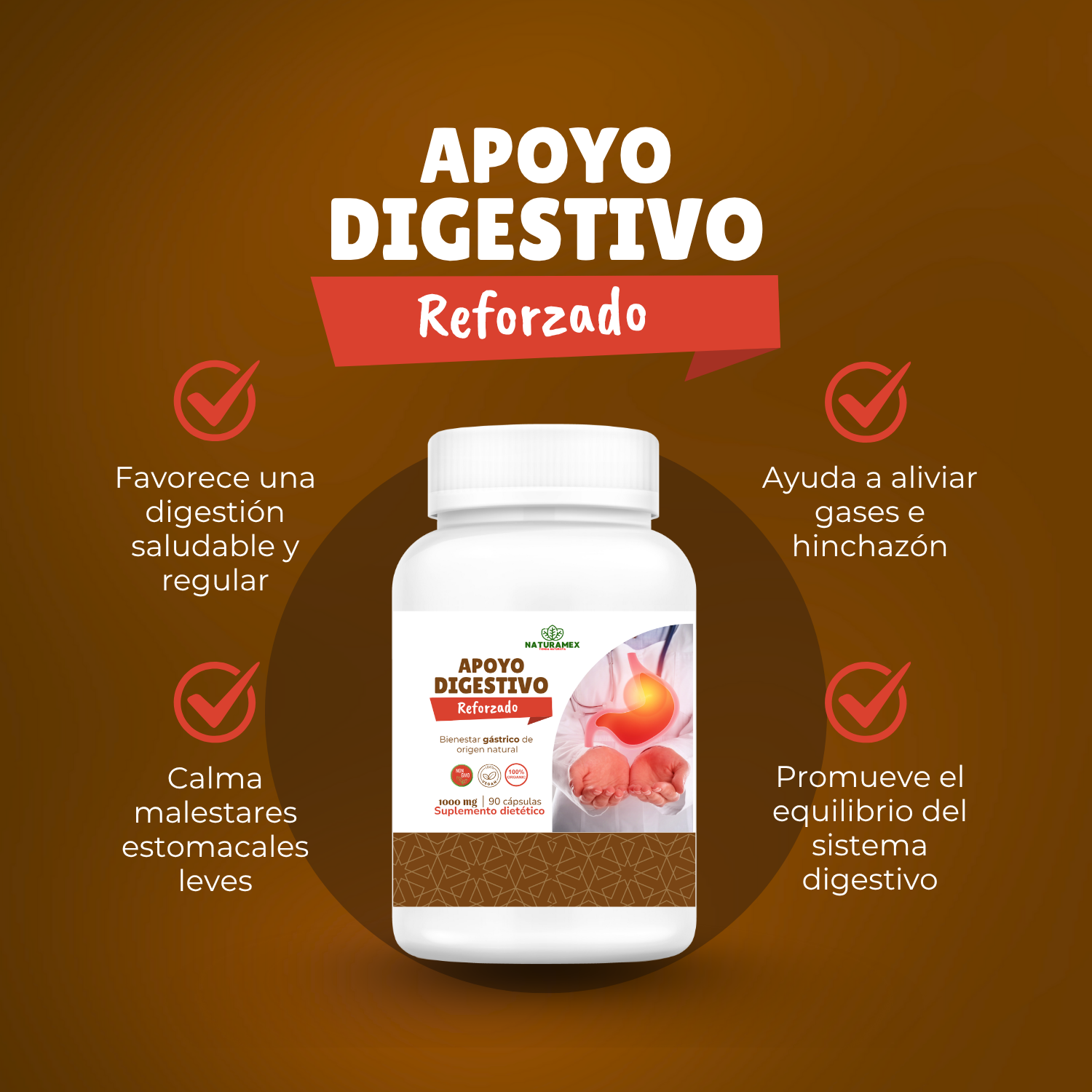 Apoyo Digestivo Reforzado - 90 capsulas