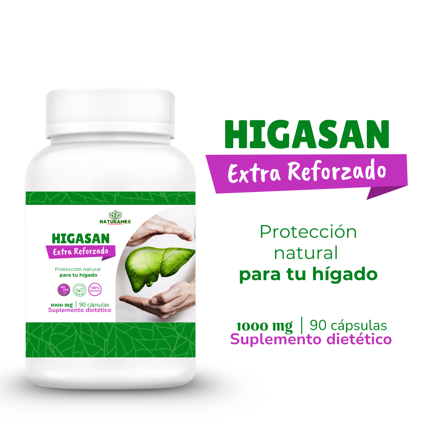 Higasan - 90 capsulas