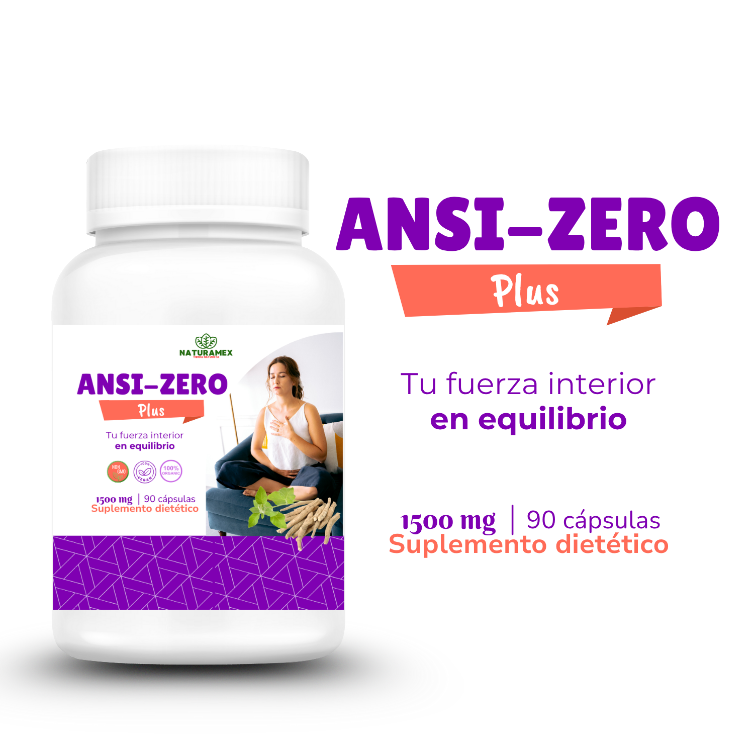 AnsiZero - 90 capsulas