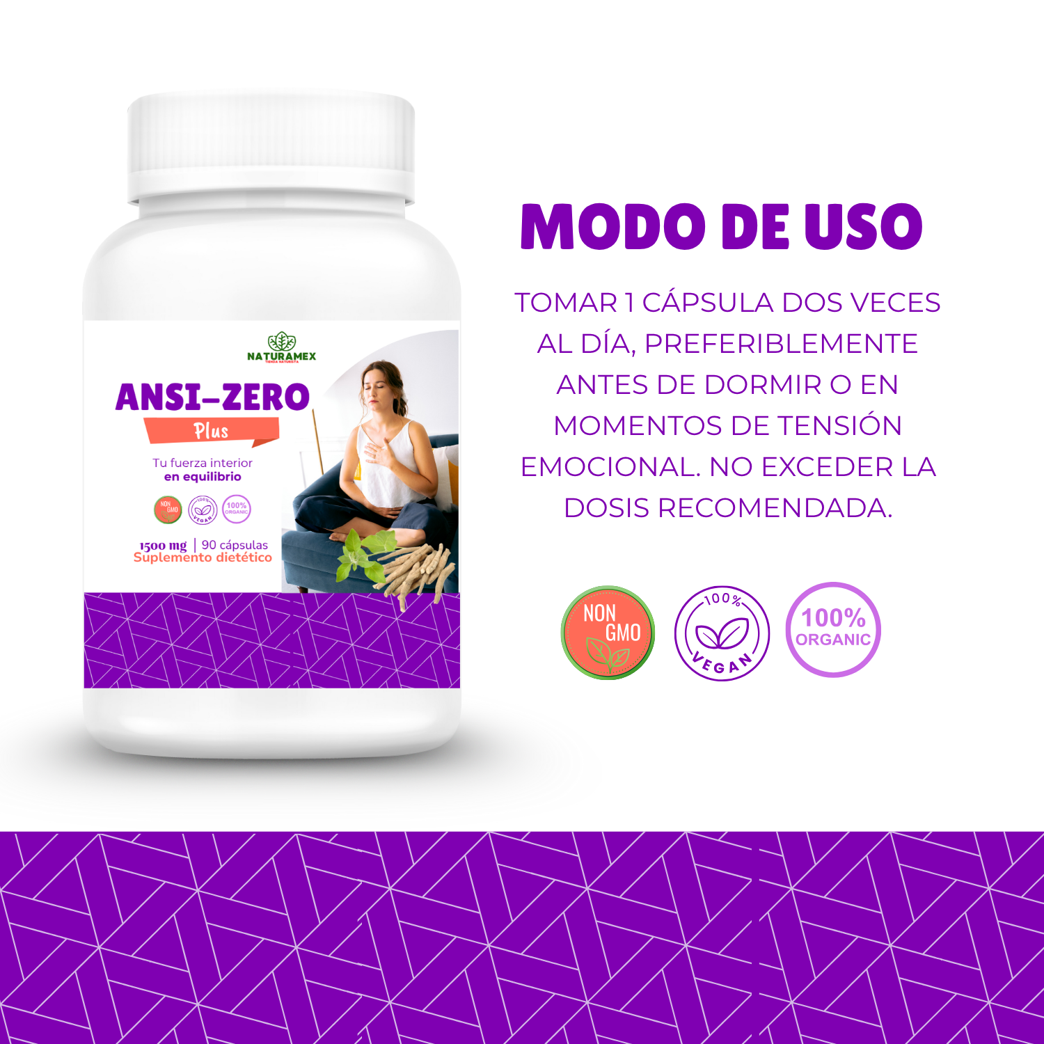 AnsiZero - 90 capsulas