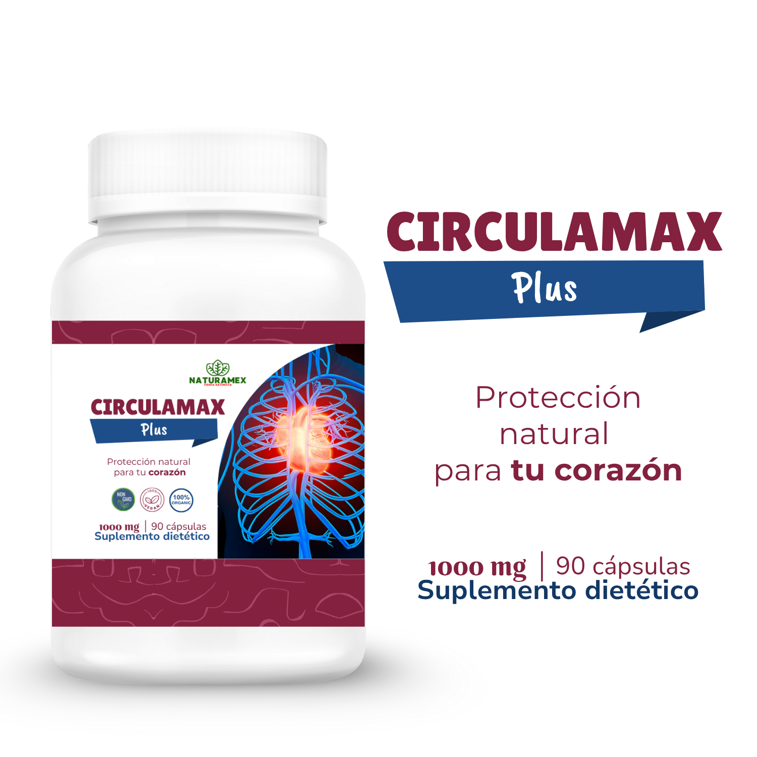 Circulamax - 90 capsulas