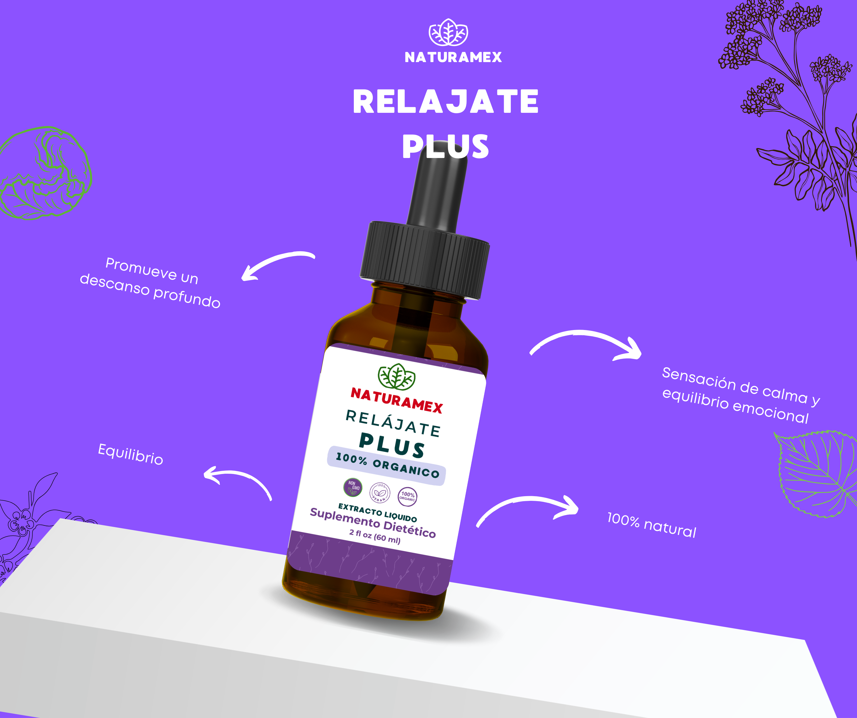 Relajate Plus 60 ML